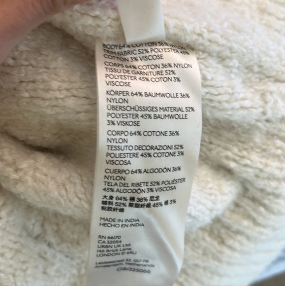 Free people Olympia sweater tunic sz L - Picture 7 of 16